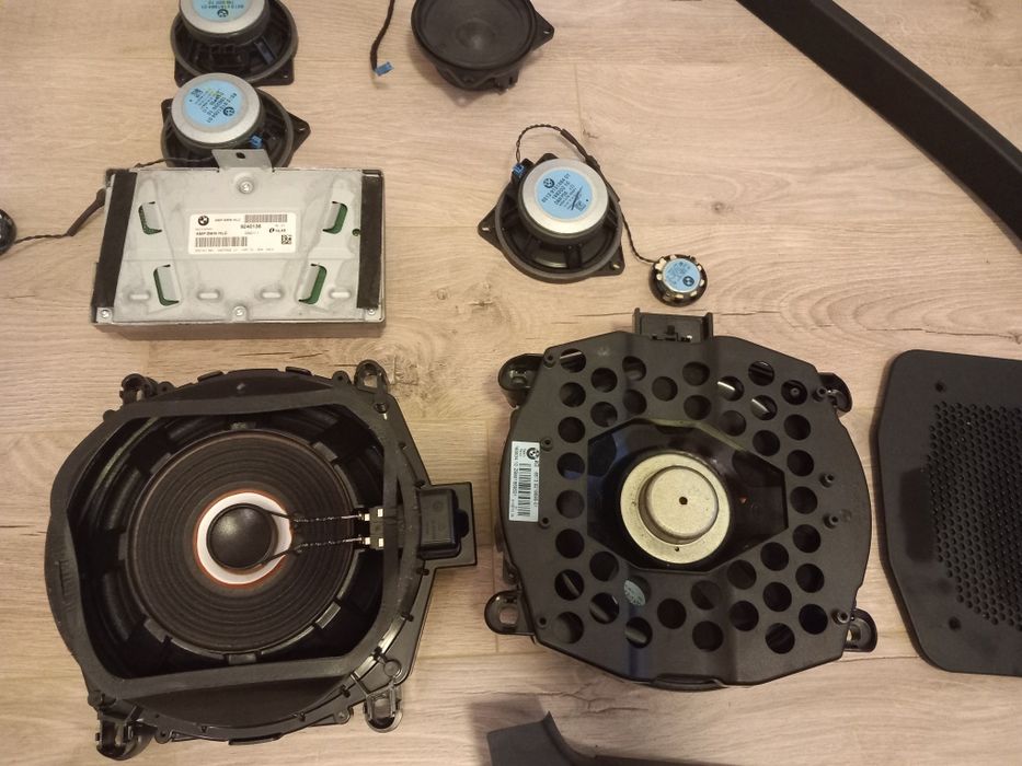 Sistem audio HiFi statie boxa tweeter subwoofer OEM BMW X5 E70 X6 E71 ...