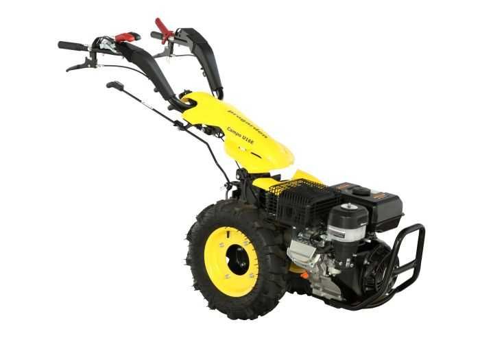 Motocultor ProGarden CampoU16E 14CP Reductor Freza tractata Ft90 900mm