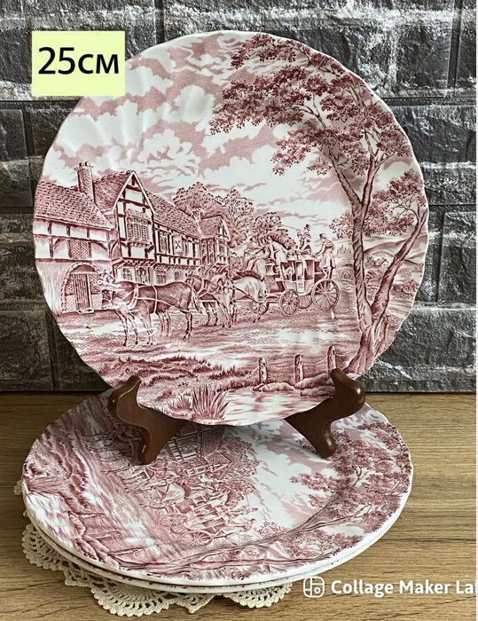 Английски порцеланови чинии