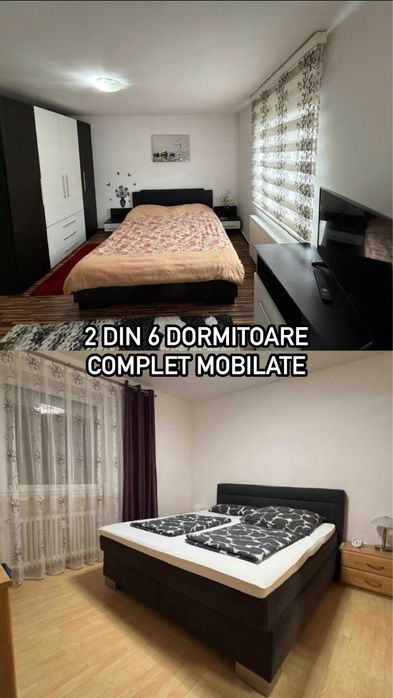 Casa parter+m 6 dormitoare  mobilată + spațiu comercial la stradă