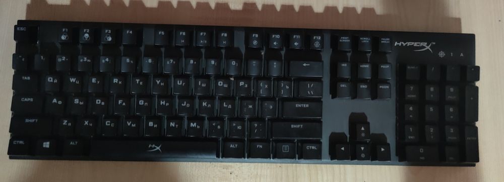 Клавиатура HyperX Alloy Origins черный