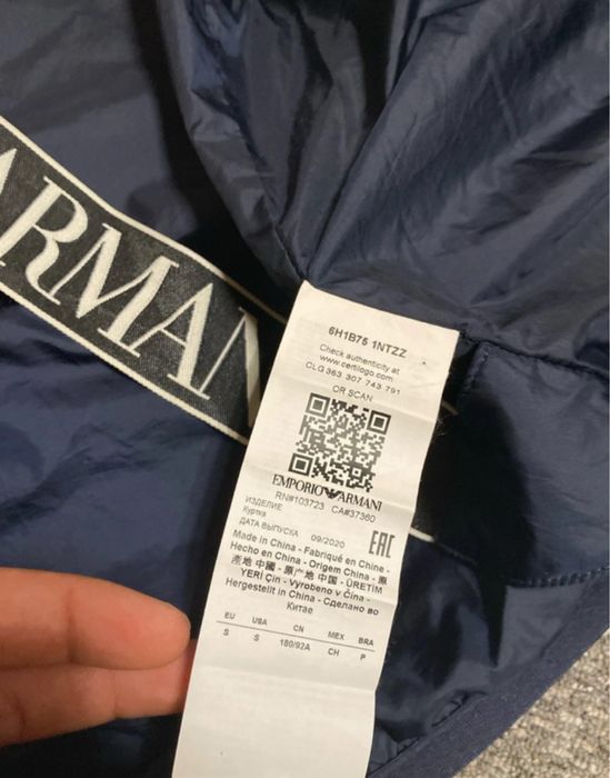 Geaca Empario Armani puffer