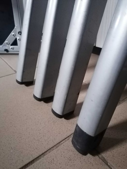 Masa sticla si metal sufragerie / gradina / office