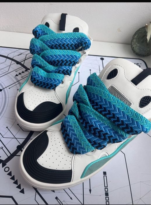 lanvin white and blue