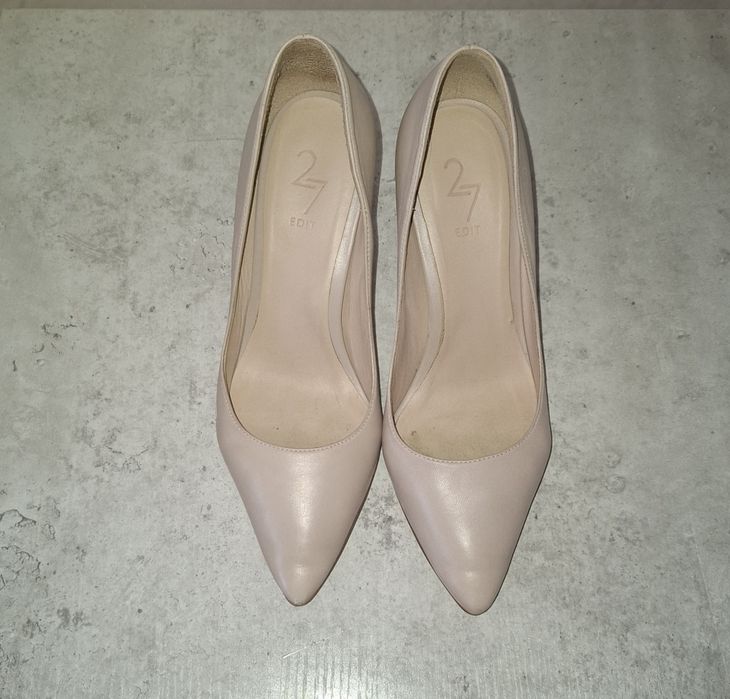 Туфли жен. кожаные