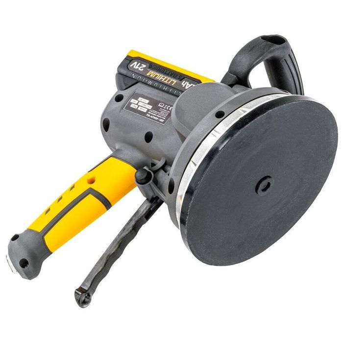 Ventuza vibranta pentru placi, cu acumulator 2Ah, 180mm, 120Kg,