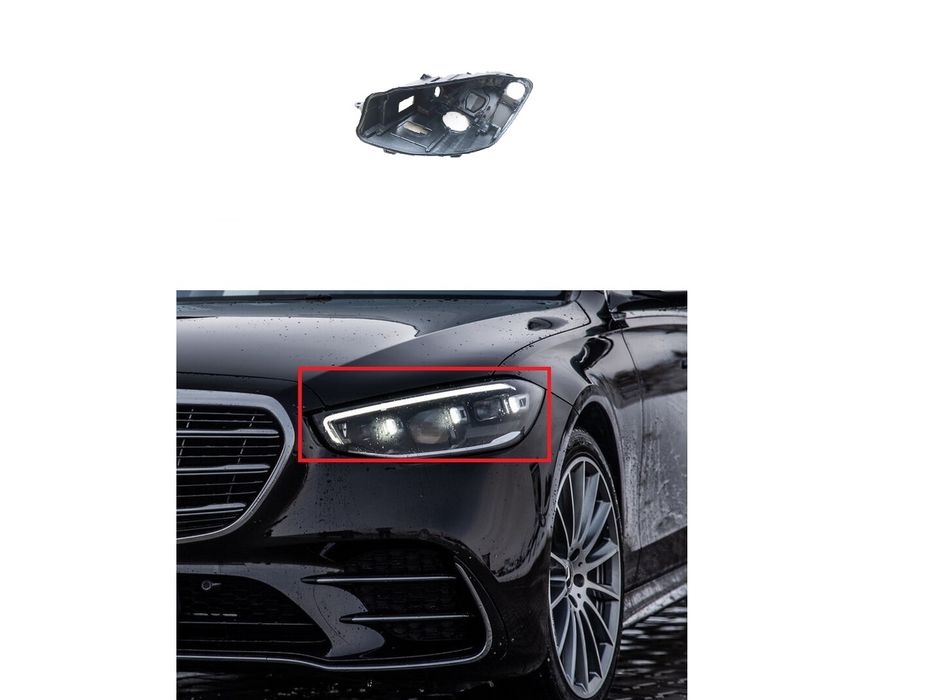 Корпус за фар на Mercedes S-Class W223