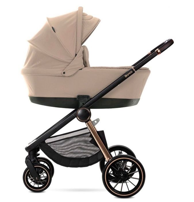 Бебешка количка 3 в 1 Lorelli Premium - Bianca