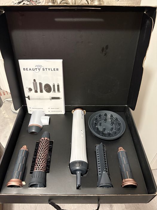 Set uscator de par, 1500 W, 3 setari de temperatura