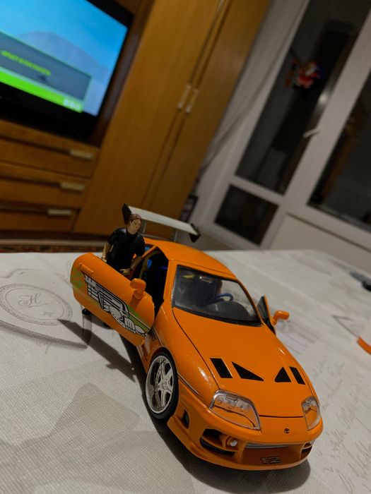 Метална количка Toyota Supra MK4