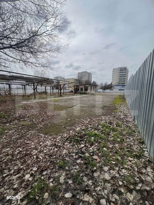 Teren industrial/comercial de inchiriat, 2.608 mp, zona Mureseni