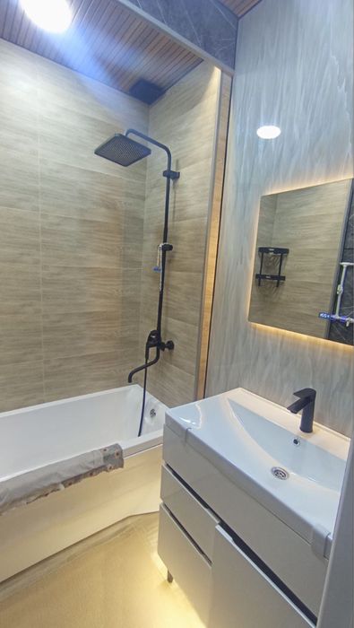 СРОЧНО ! ЕВРО ремонт. 1 комнатная переделенная в 2 х. Чиланзар