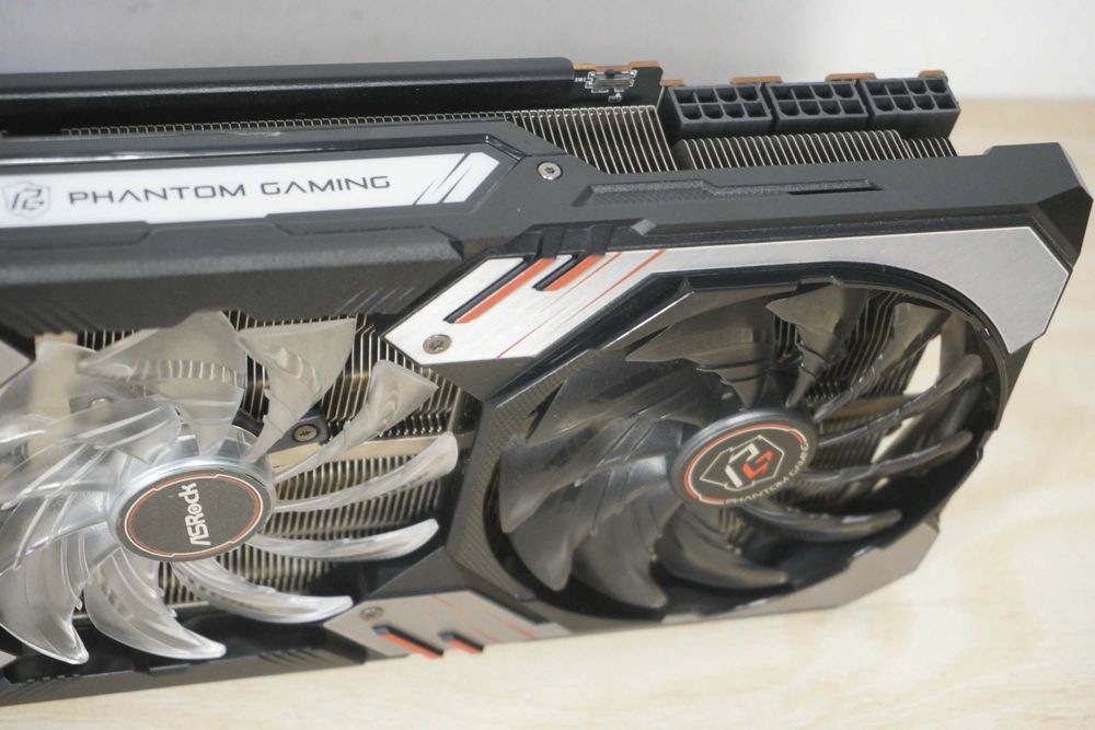 RX 6800 XT 16GB Asrock Phantom Gaming GPU AMD Radeon видеокарта/ вкл. ДДС