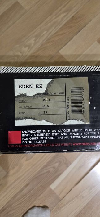Сноуборд обувки - Nidecker EDEN