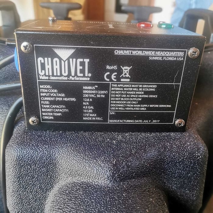 Vand masina de fum greu Chauvet Nimbus