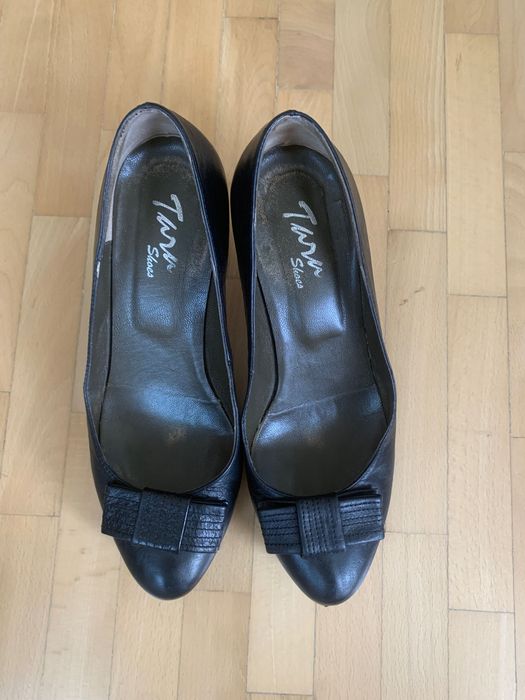 Елегантни обувки естествена кожа и боти Calvin Klein 36 номер