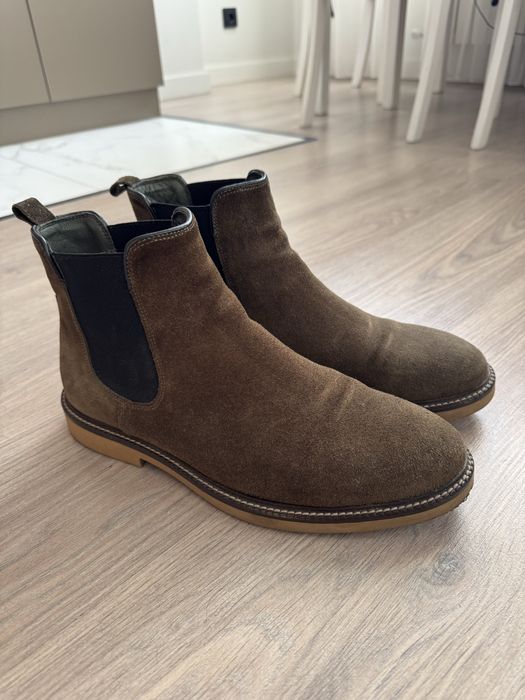 Мужские замшевые челси