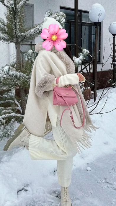 Продаю меховое пончо