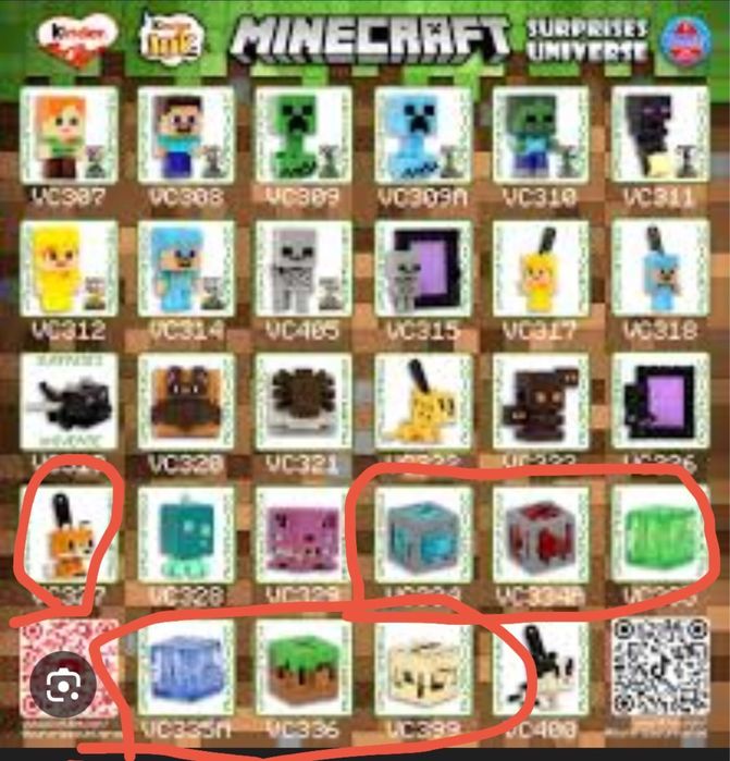 Обмен фигурки Майнкрафт