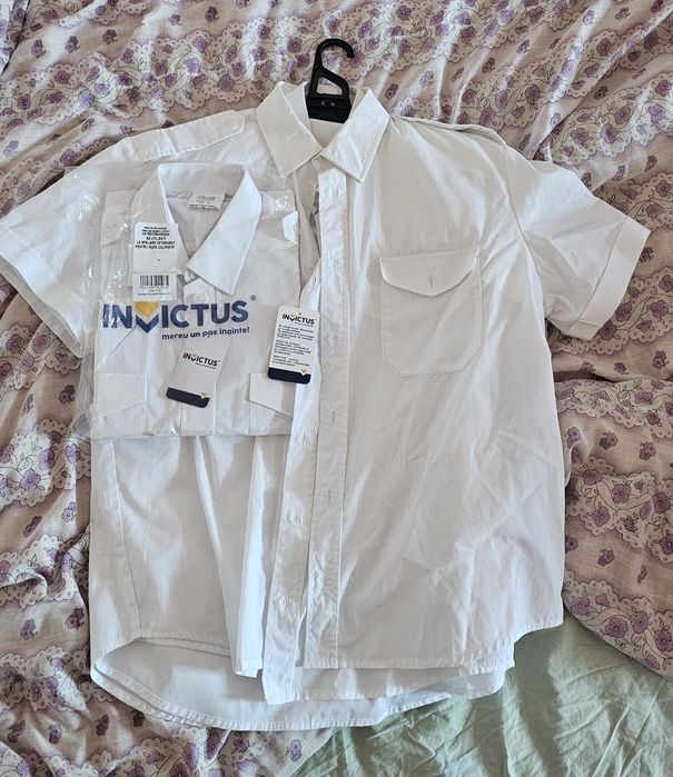 Cămăși de vară Invictus, cu epoleți