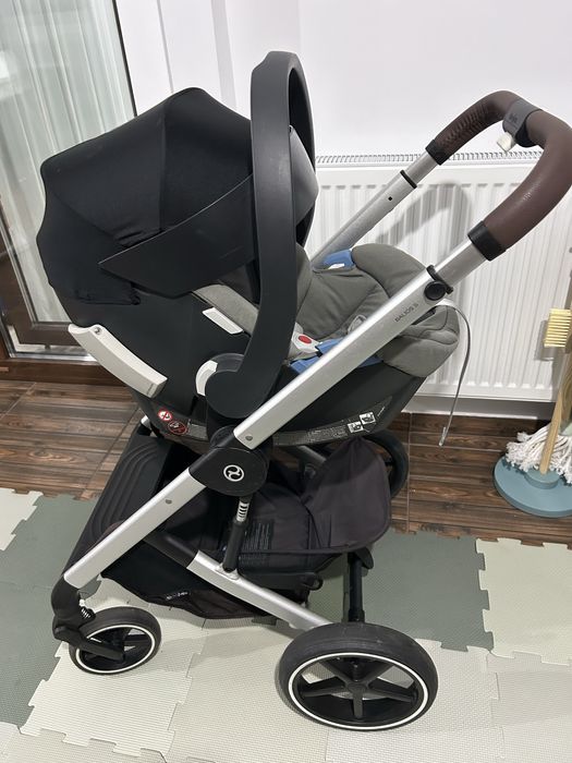Cybex Balios S Lux 4 in 1 + Cot S Lux + Scoica + Sac iarna – 3700 lei