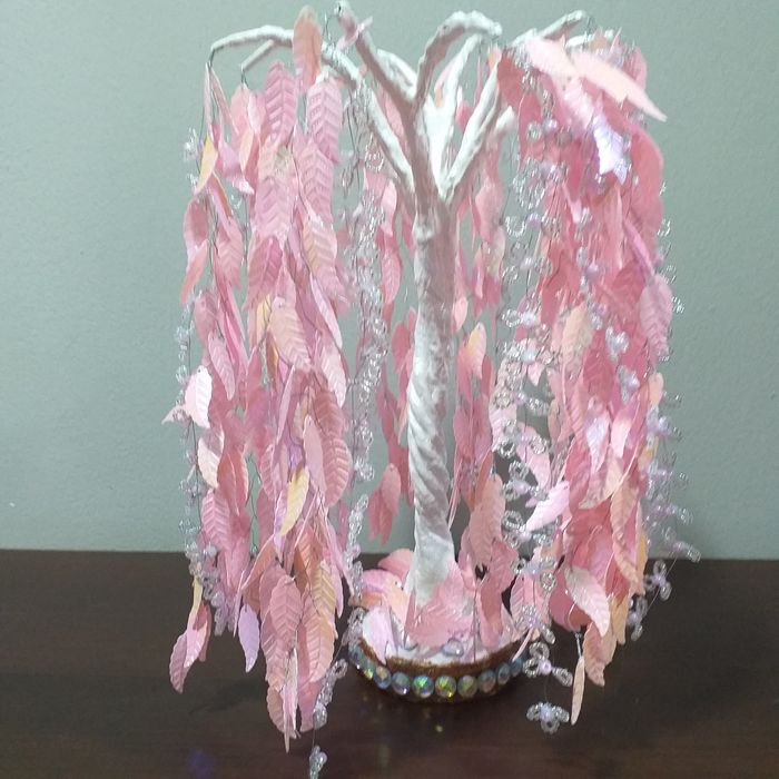 Деревья из бисера