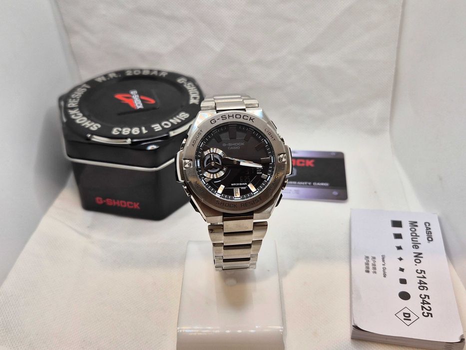 Ceas Sport Barbati Casio g shock GST B500D-1AER full metal black  , Nou.Garantie 2ani