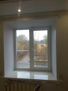 Пластиковые откосы Подоконники