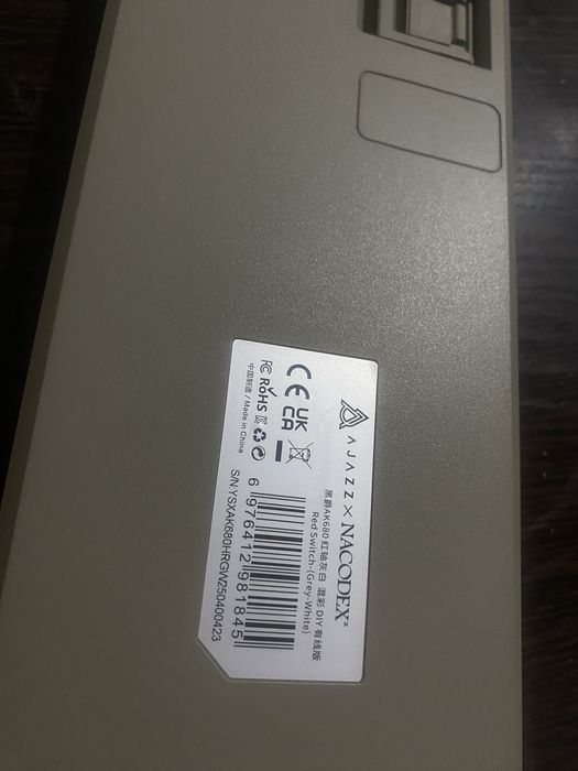 AJAZZ AK680 красные свитчи