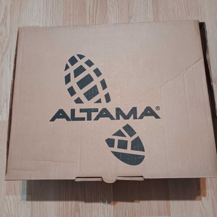 Ghete militare ALTAMA, USA din piele naturala neagra 6,5W masura 40-41