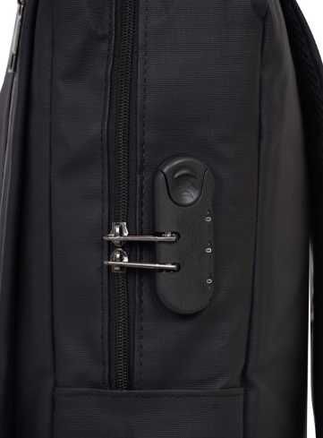 Рюкзак, оптом, болшой размер, для ноутбука 17", с USB-портом и замком