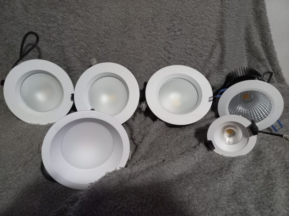 Spoturi led medi si mari noi încastrate