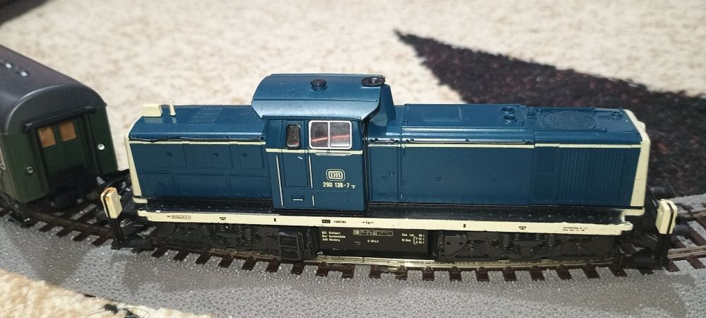 Locomotiva LDH, Roco DB BR 290, machetă trenuleț electric vagoane HO