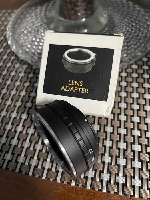 Адаптер переходник для объектива
