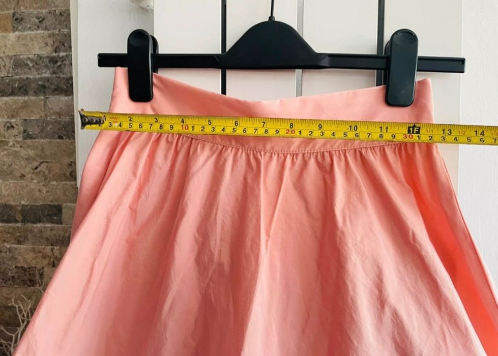 Fusta maxi rose peach deosebita