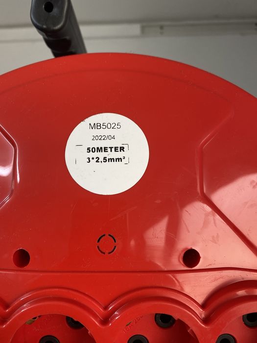 Prelungitor rola cablu tambur 4 prize 50 m