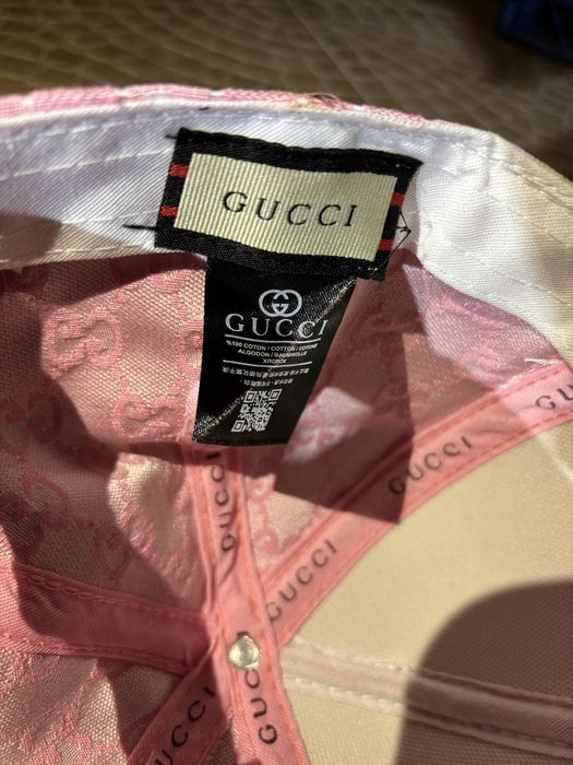 Sapca Gucci Roz Originala