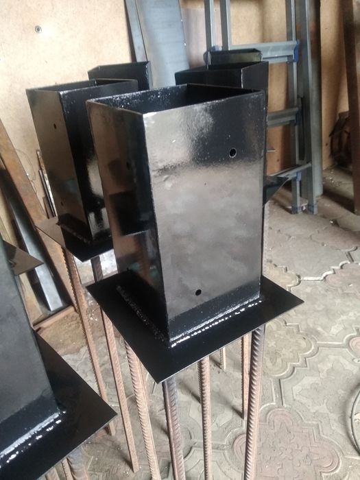 Опора для бруса в бетон