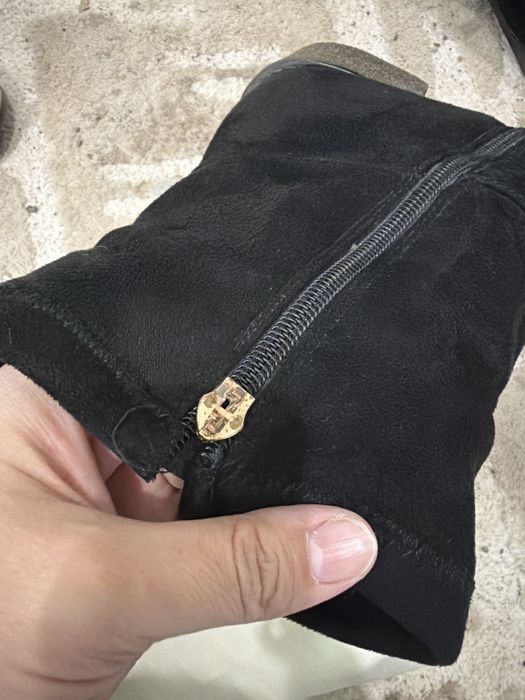 Сапоги зимние черные