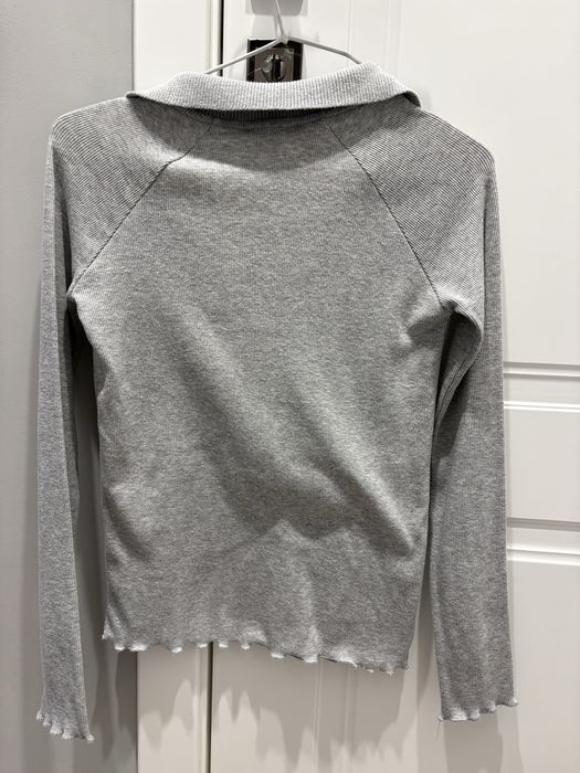 Серый лонгслив s/m
