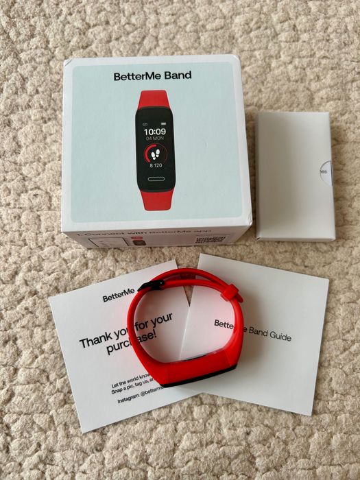 НОВО BetterMe Fitness Tracker – смарт гривна, в оригиналната кутия