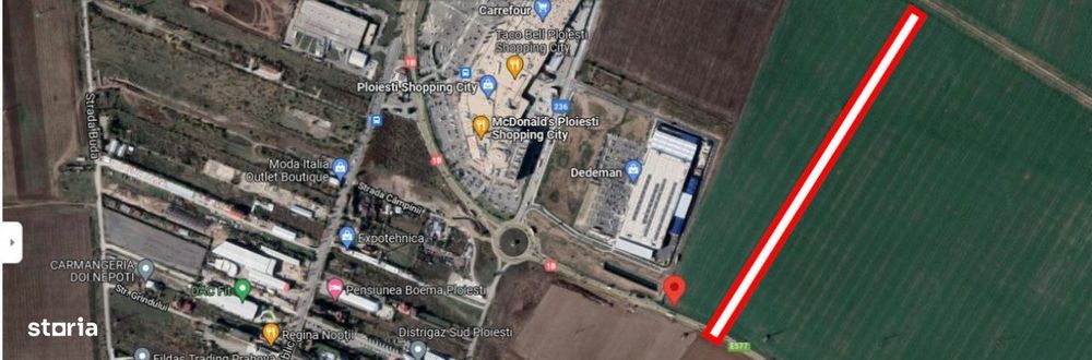 Deschidere 14ml - Teren extravilan - 11.000 mp, com.Blejoi