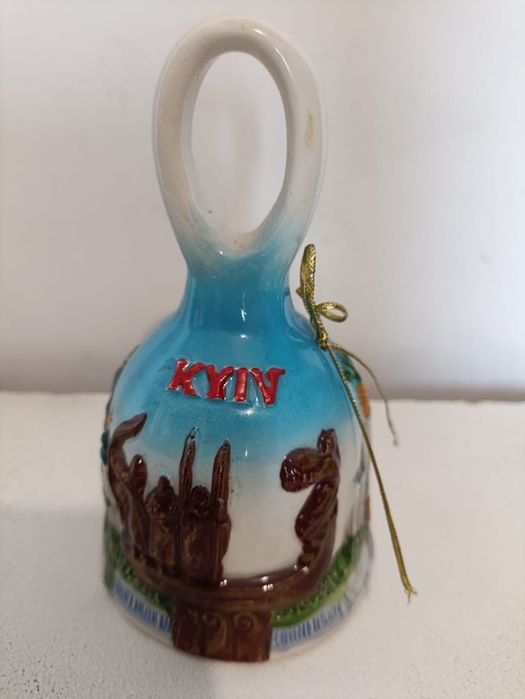 Колокольчик. Киев. Сувенир. 13 × 7,5 см.