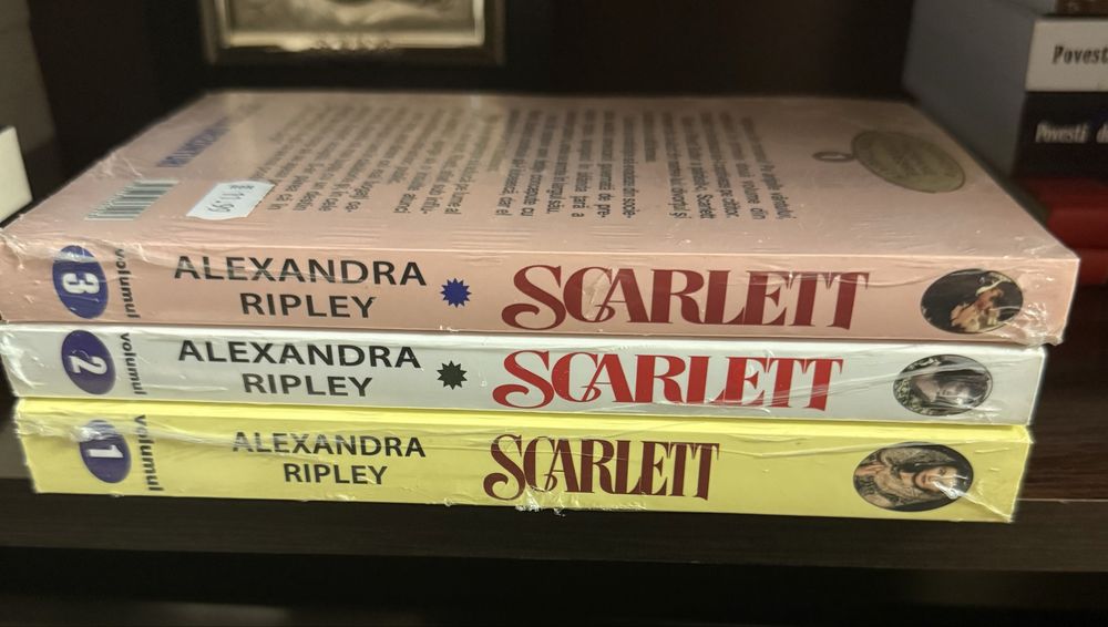 Scarlett – Alexandra Ripley – 3 volume – SIGILATE
