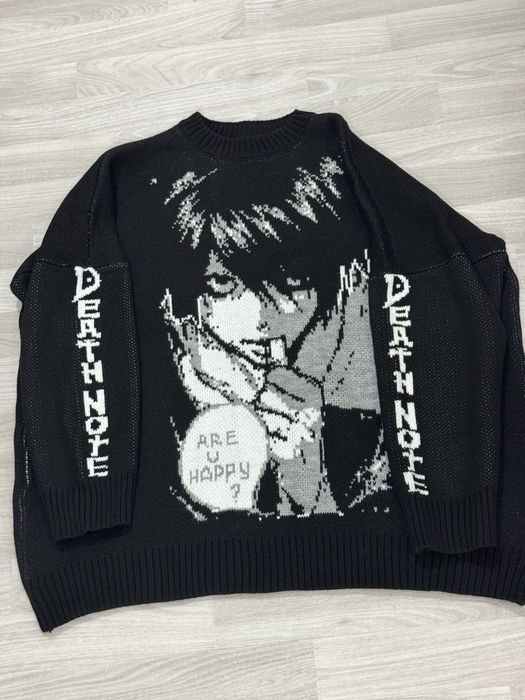 Свитер тетрадь смерти Л