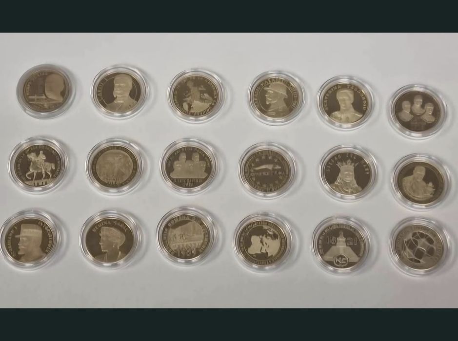 Lot monede colectionare 50 bani proof
