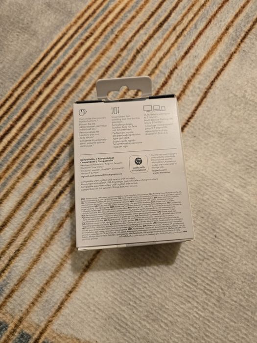 Mouse Wireless Logitech POP cu emoji, Bluetooth, Silent Touch, 3 Way E