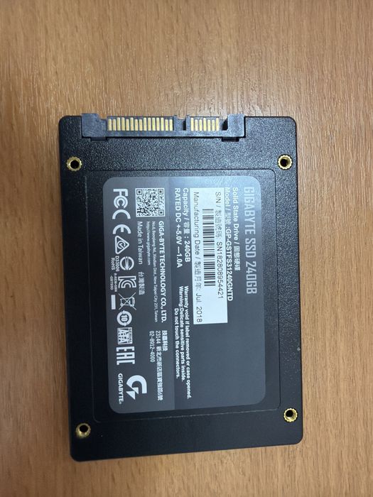 Ssd 240 gb Gigabyte