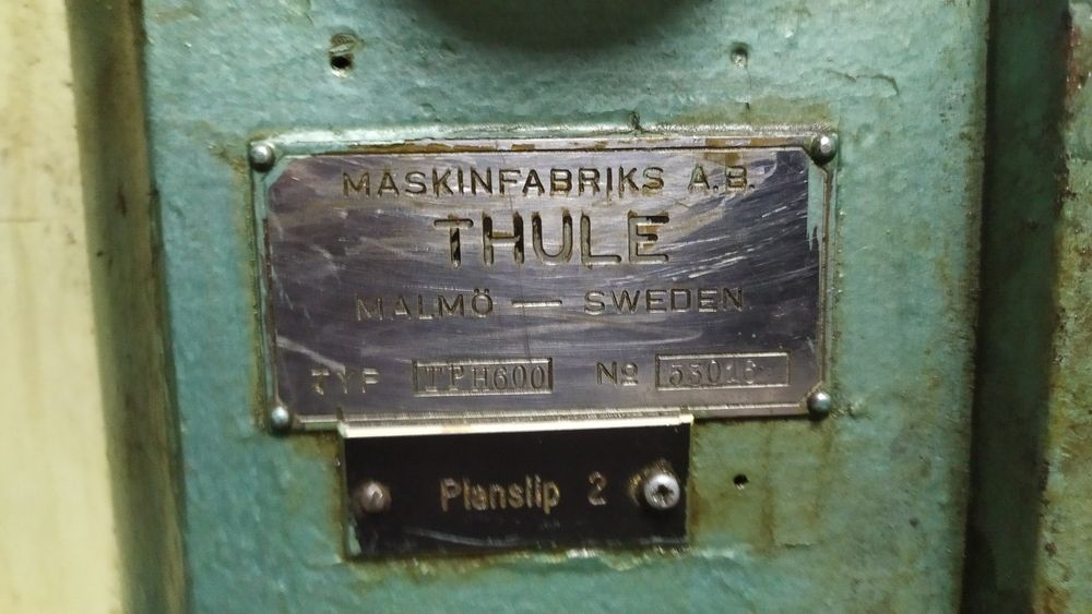 Плосък шлайф THULE шведски