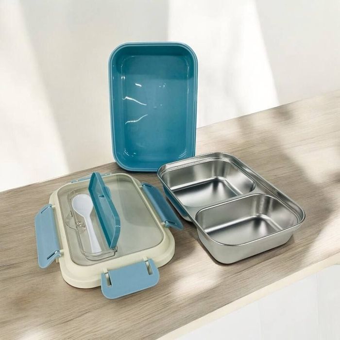 Ланч-бокс удобен для переноски еды.tushlik quttisi ovqat olib yurishga